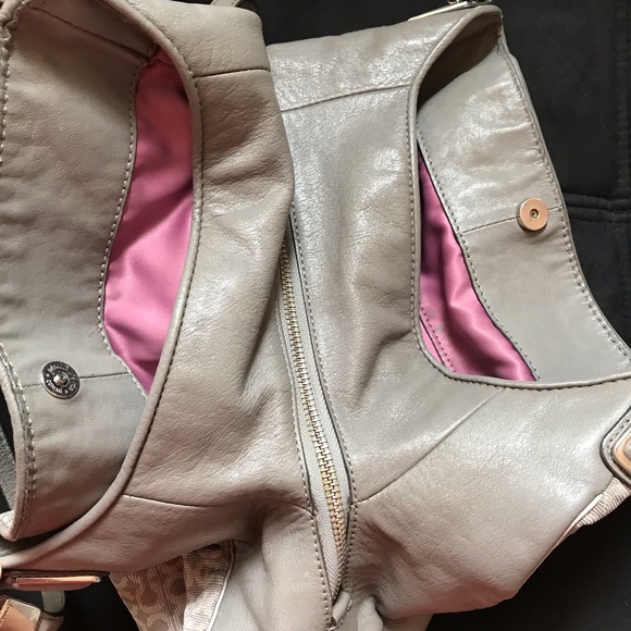 Coach Grey Hobo Tote - Picture 6 of 7